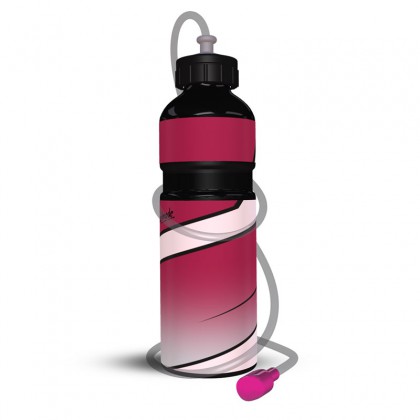 Black Drinking Bottle + Tube Speed