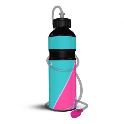 Black Drinking Bottle + Tube Tempo