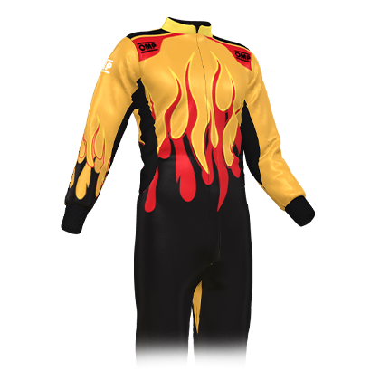 KS-X ART Karting Suit Flame