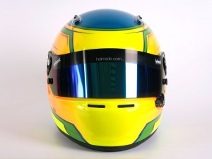 helmade-helm-design-arai-formula-vorderansicht-bunt-neon-gelb-blauflakes