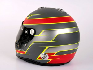 helmade-helmet-design-arai-backview-neon-yellow-matte