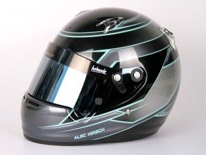 helmade-helmet-design-arai-pole-gradient-black-silver-mint-sideview