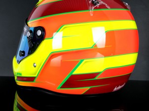 helmade-helmet-design-arai-style-backview-neon-orange-yellow-gradient