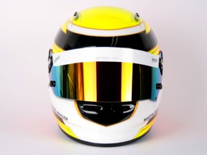 helmade-helmet-design-arai-style-frontview-neon-yellow-visor